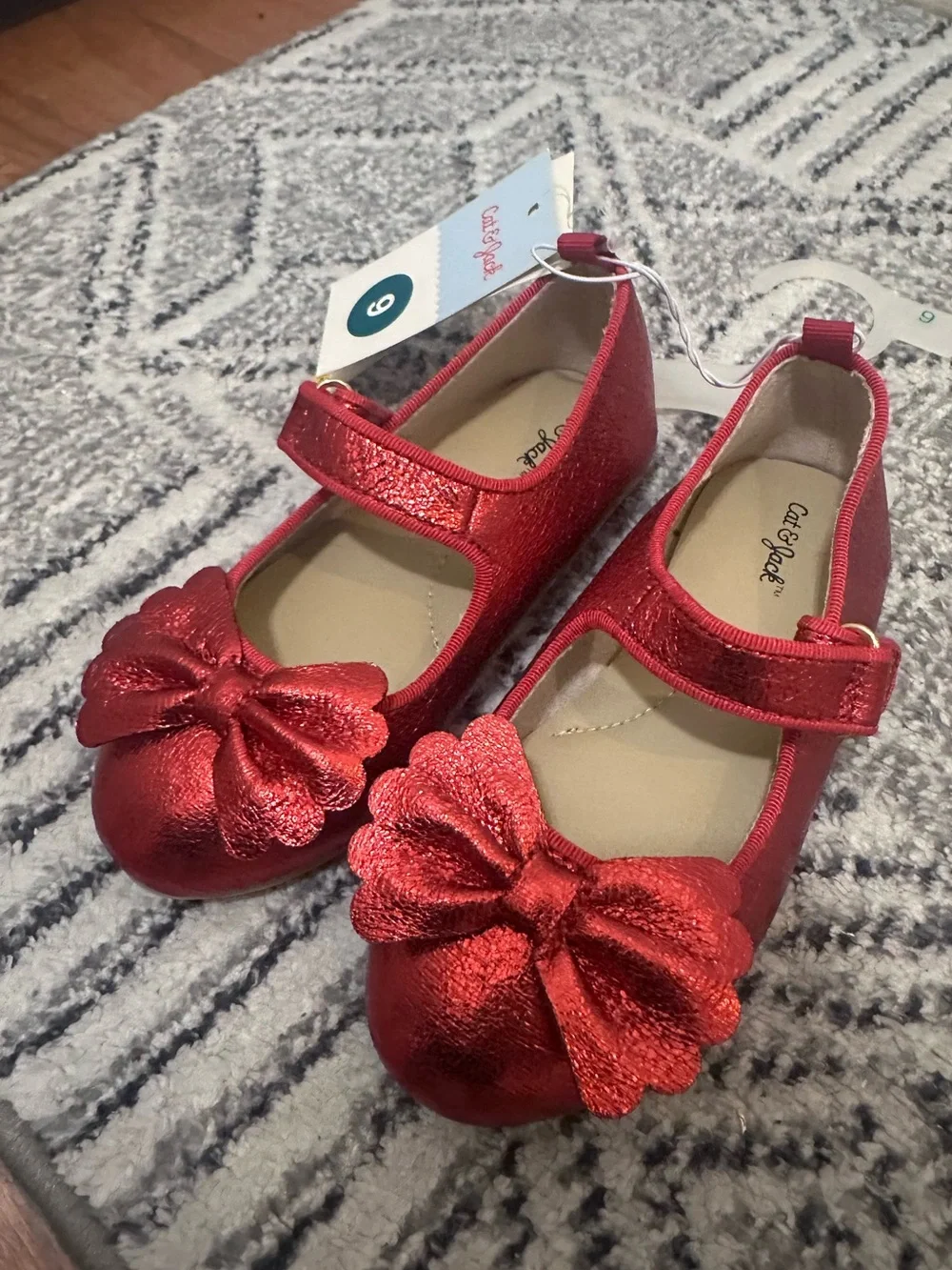 Cat & Jack shiny red